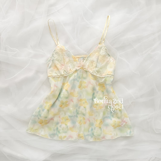 Lemon Meringue Bloom Camisole