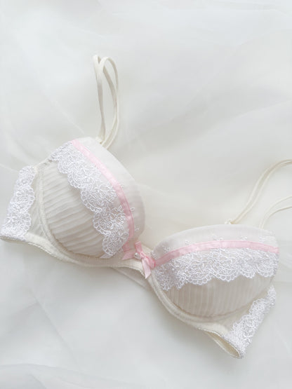 Pink Chantilly Bra 30B