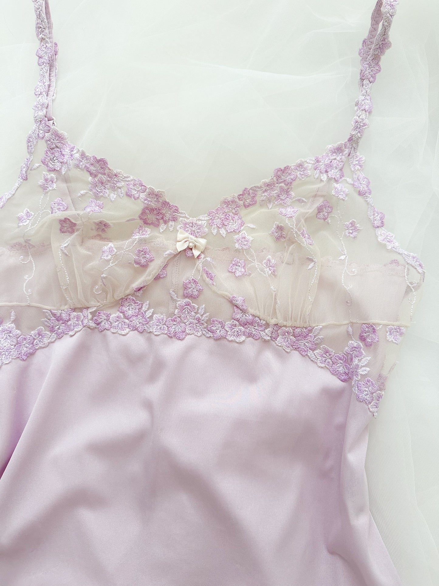 Floral Bloom Embroidery Camisole