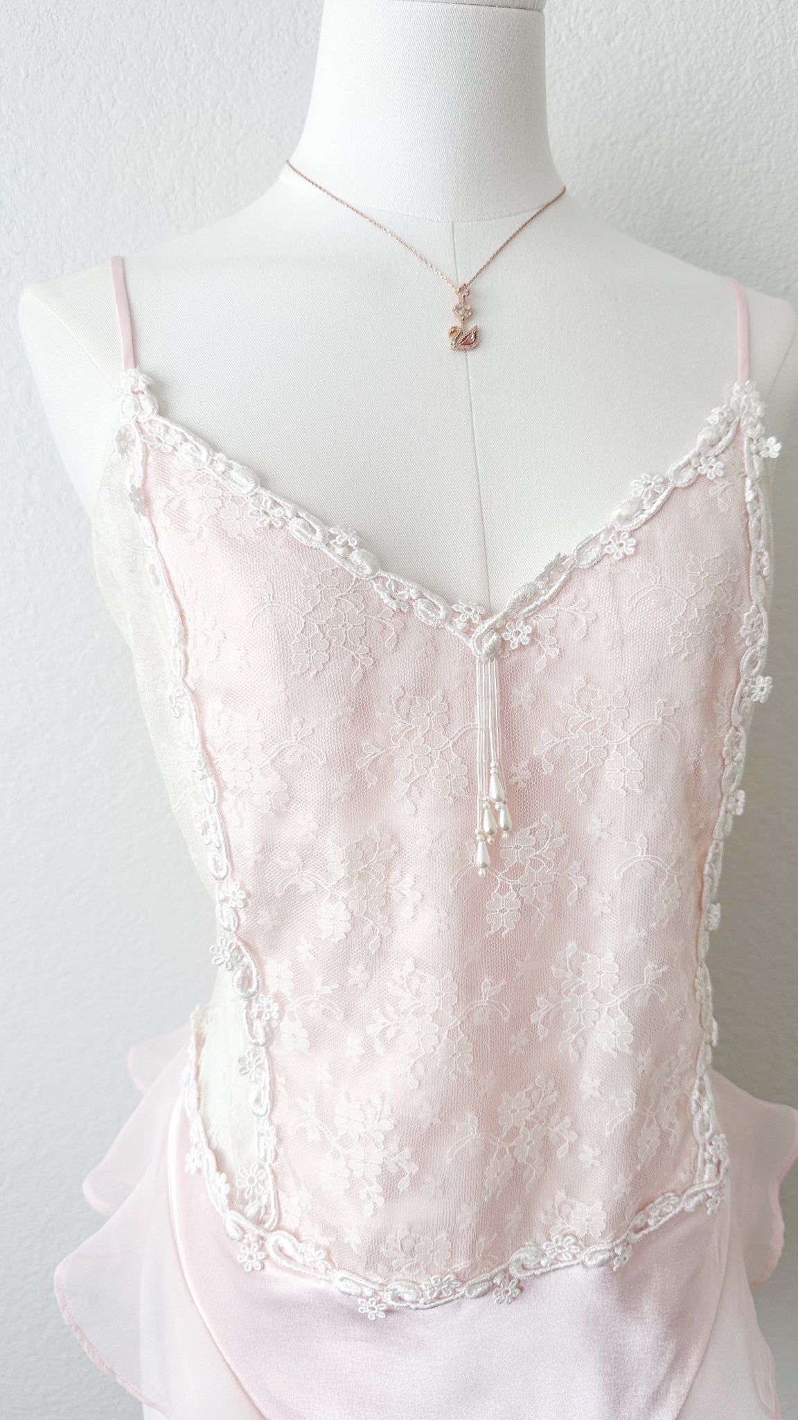 Vintage Satin Princess Teddy