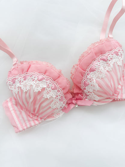Blush Garden Lace Bra 32B