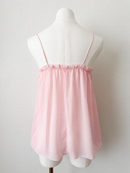 Pink Daisy Floral Camisole