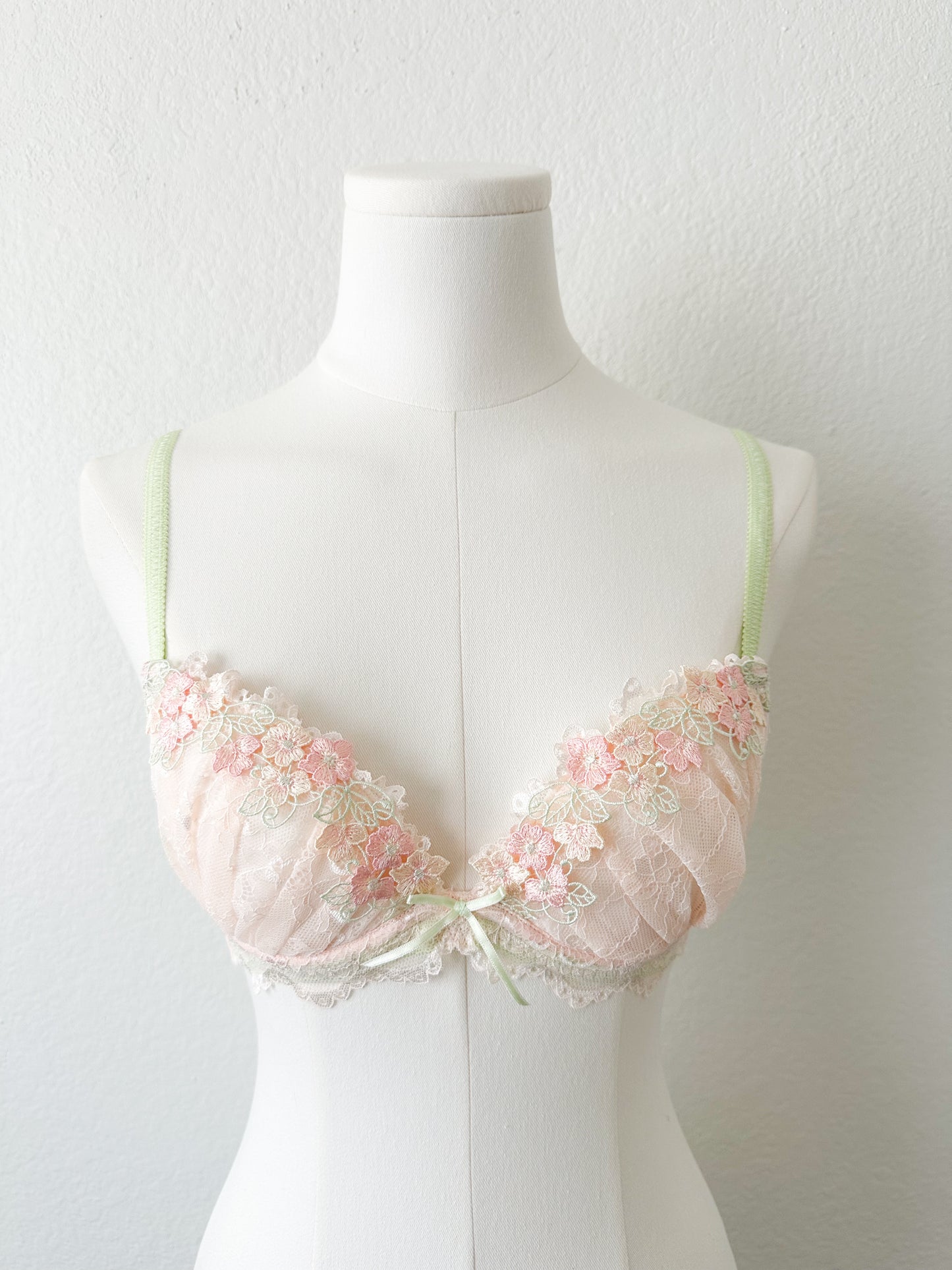 Blush Garden Lace Bra Set