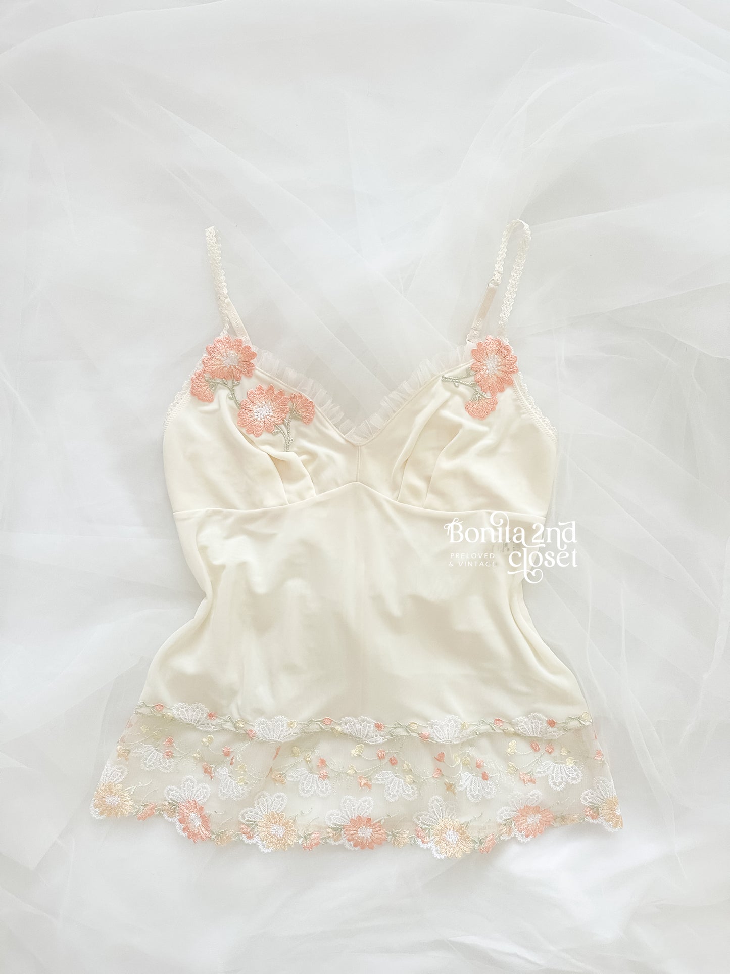 Daisy Lace Bloom Camisole