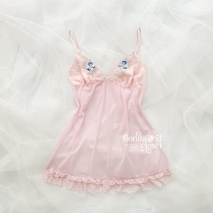 Sheer Cherry Florette Babydoll