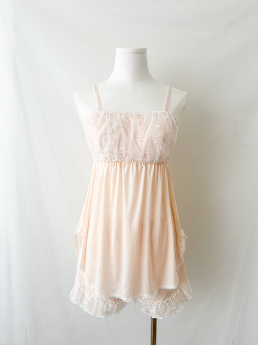 Peach Cream Lounge Set