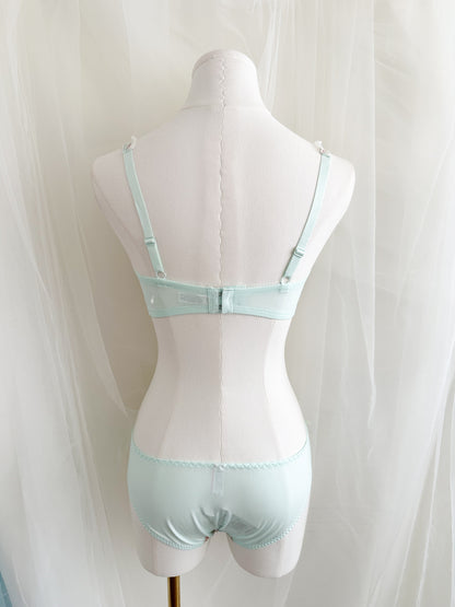 Rosalie Lace-Up Bra Set 34D