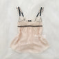 Sheer Cream Pearl Camisole
