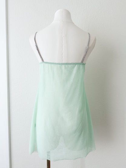 Seafoam Melody Babydoll Slip