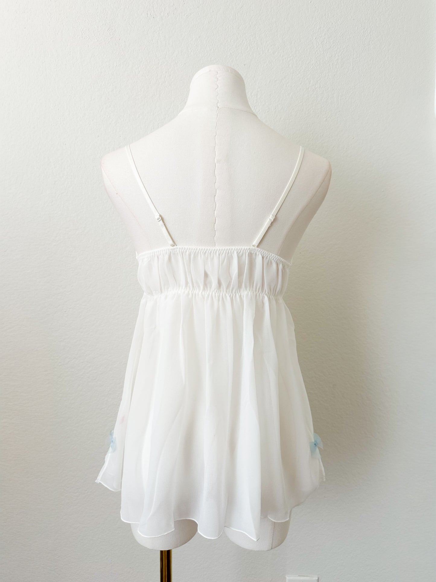 Soft White Bloom Camisole