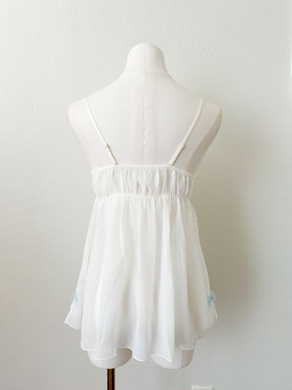 Soft White Bloom Camisole