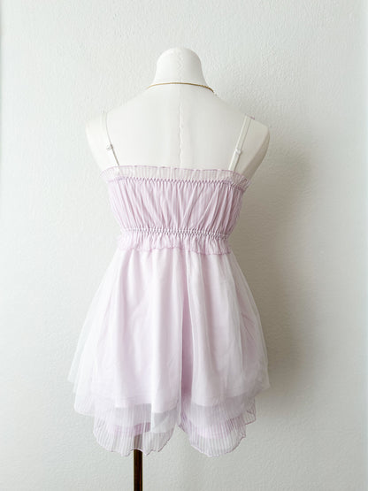 Lilac Babydoll Lounge Set