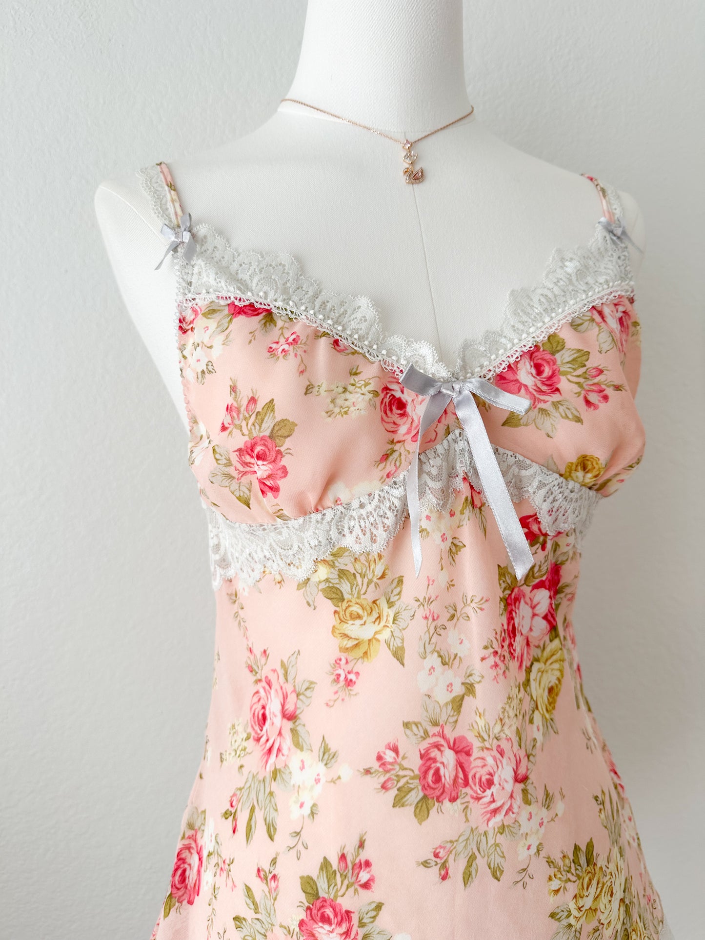 Rosette Chiffon Camisole