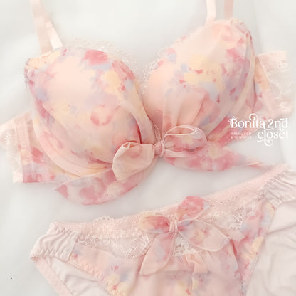 Japanese Coquette Flora Bra set