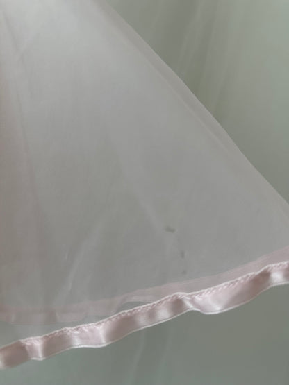 Vintage Blush Swan Feather Babydoll