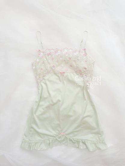 Mint Fairy Bloom Slipdress