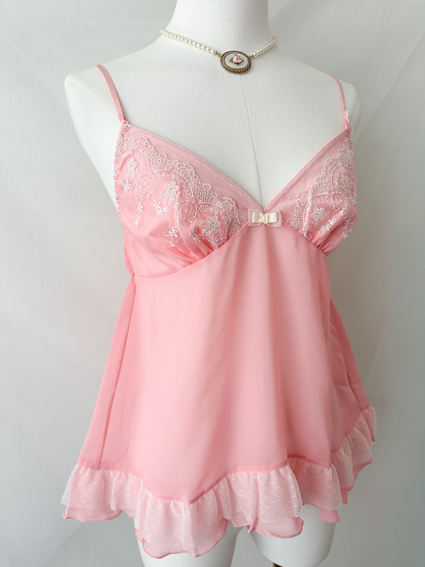 Rose Sorbet Babydoll Camisole
