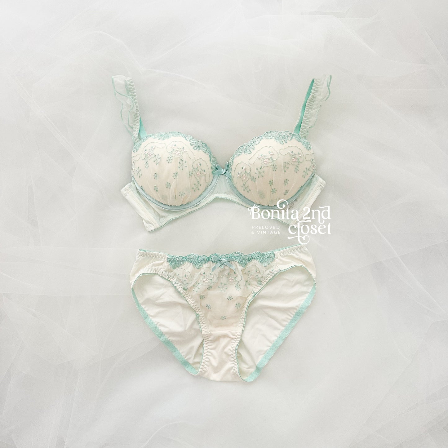 Cinnamoroll dream puff bra set