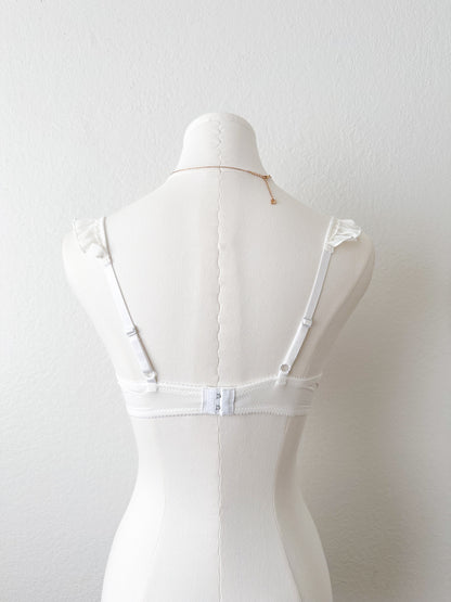 Ribbon Ruffle Bra 34A