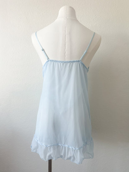 Skyfluff Ruffle Slipdress