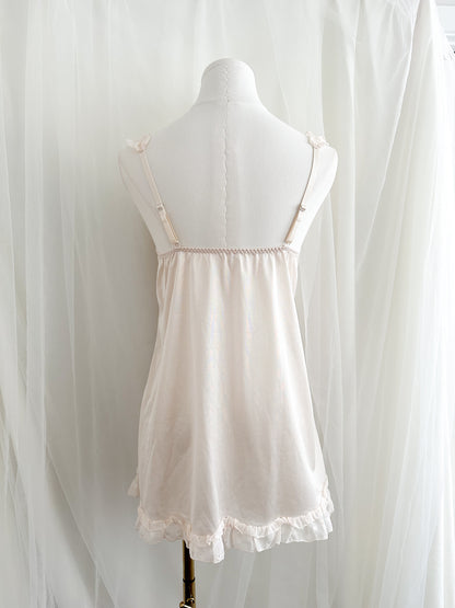 Cherry Ribbon Babydoll Slip