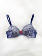 Hello Kitty Gingham Wireless Bra