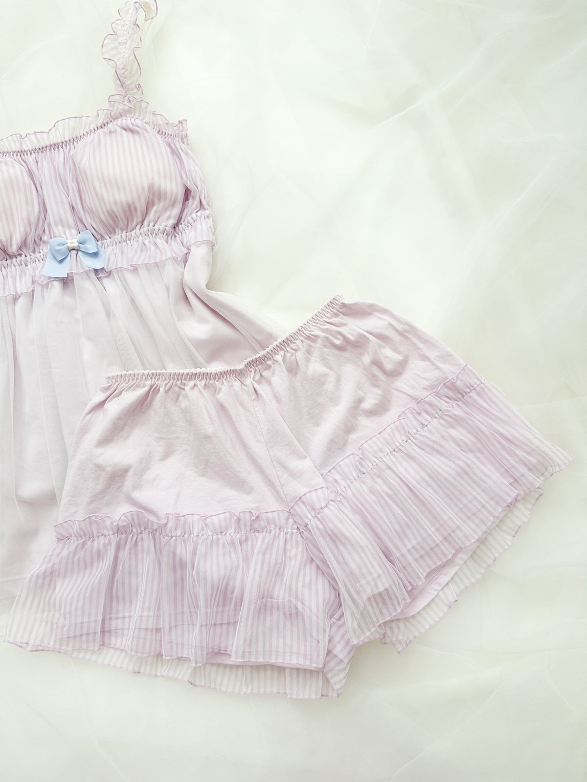 Lilac Babydoll Lounge Set