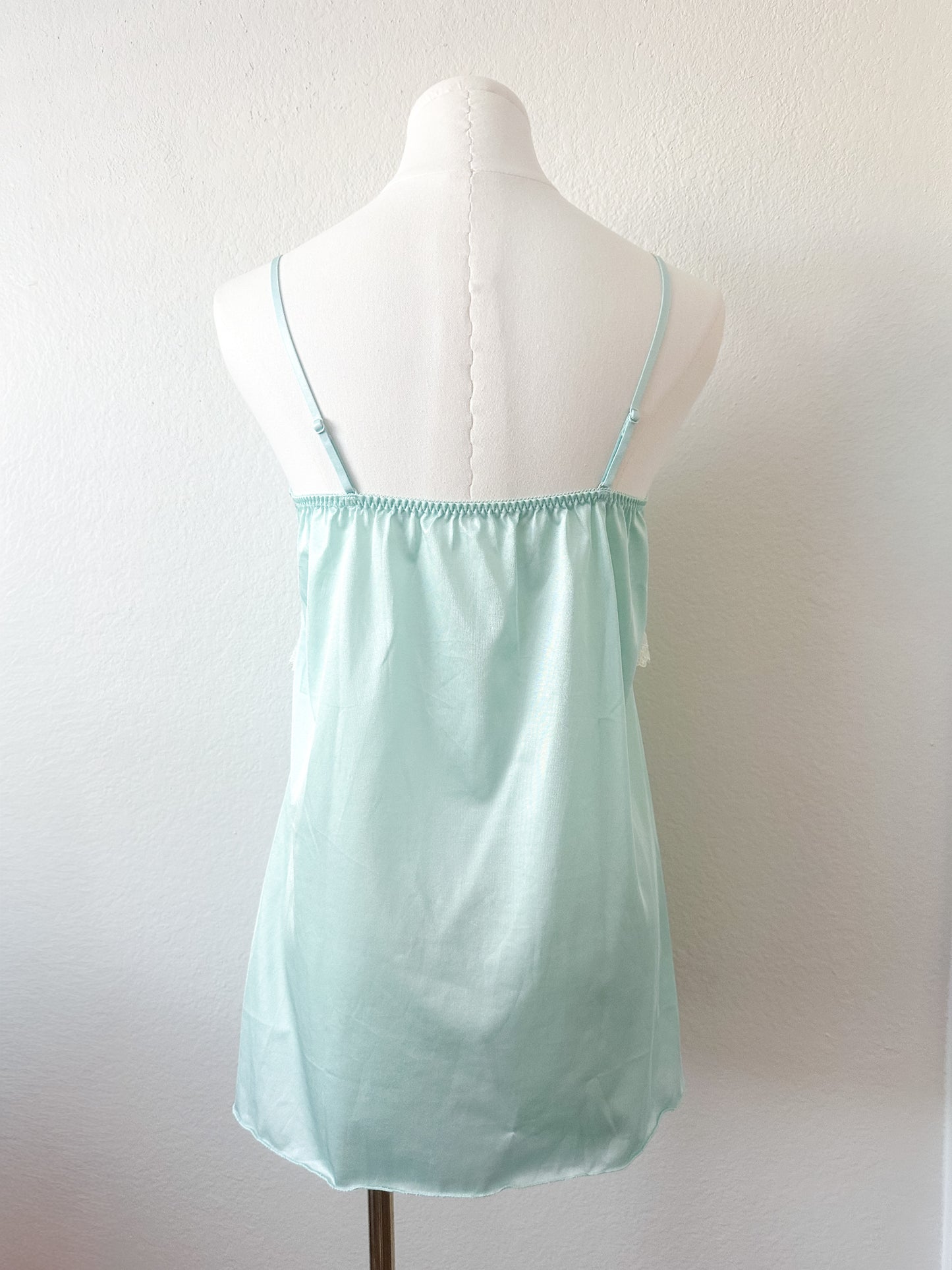 Mint Lace Lullaby Slipdress