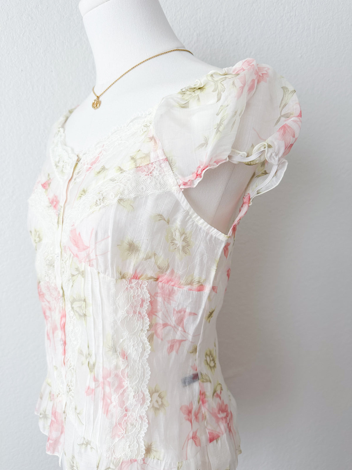 Vintage Fairy Floral Top