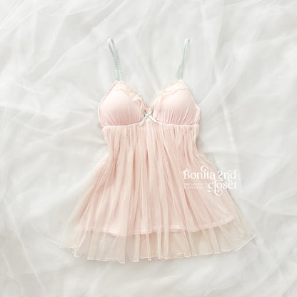 Rose Macaron babydoll