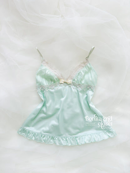 Pastel Mint Babydoll Camisole