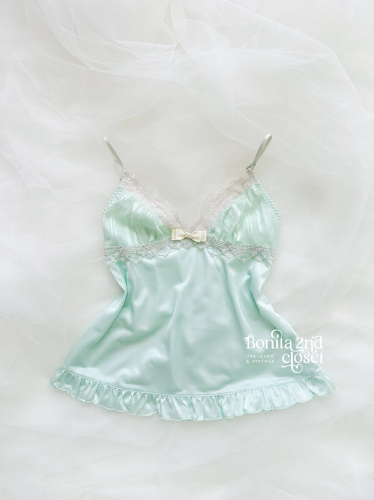 Pastel Mint Babydoll Camisole