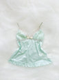 Pastel Mint Babydoll Camisole
