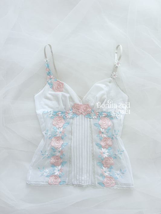 Rosewater Embroidery Camisole