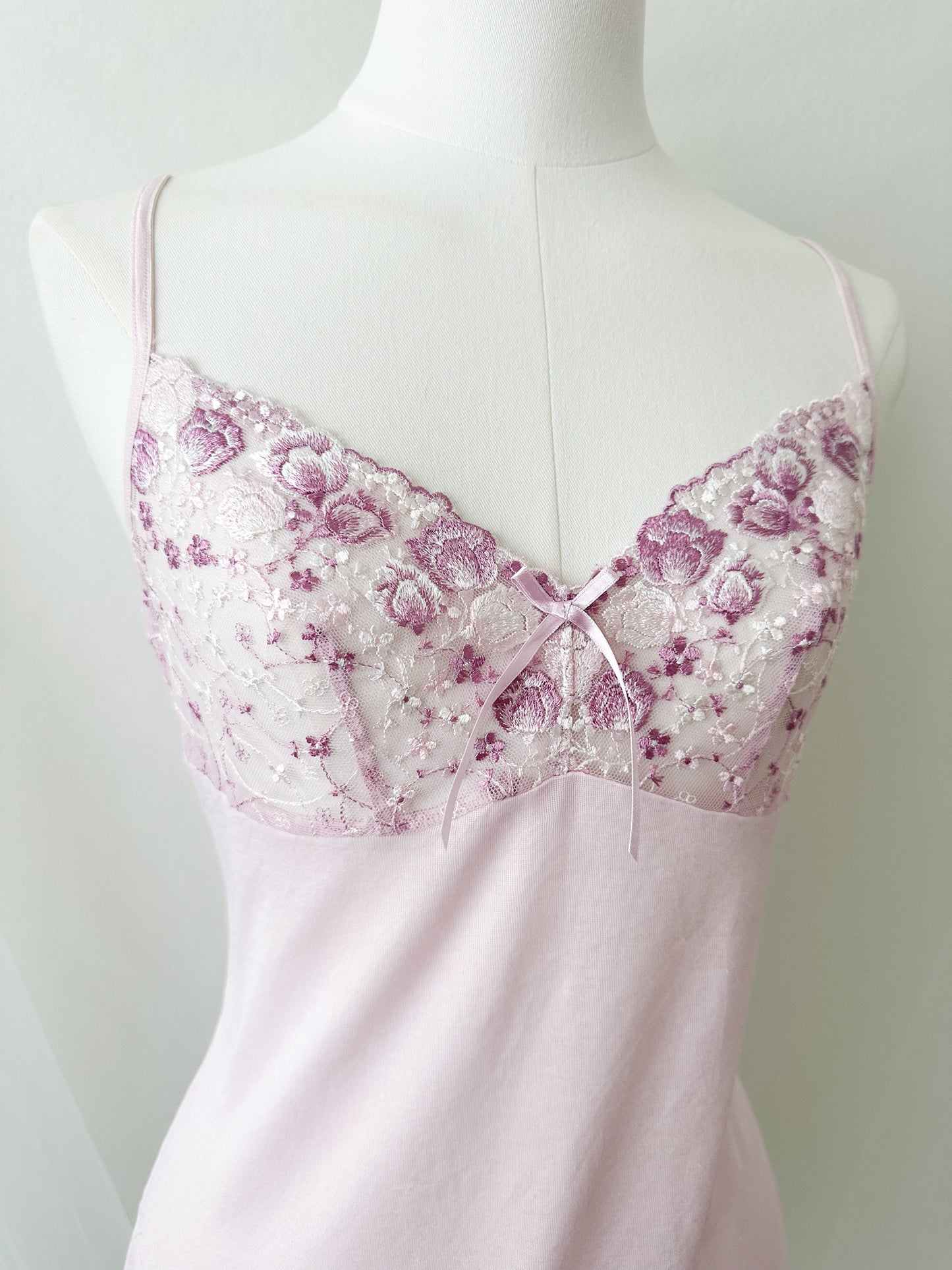 Violet Peony Lace Camisole