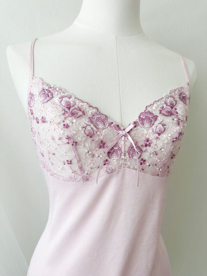 Violet Peony Lace Camisole