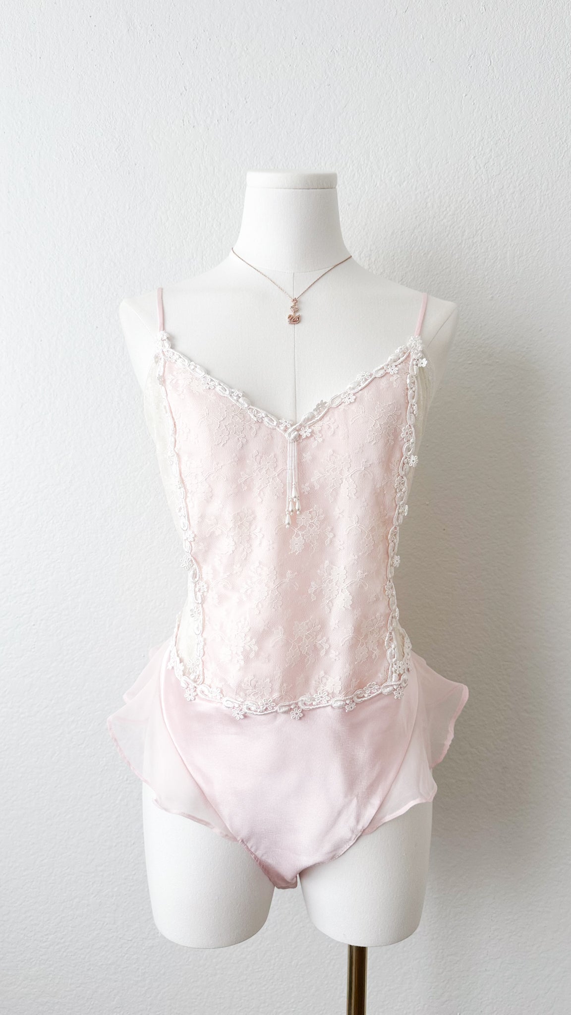 Vintage Satin Princess Teddy