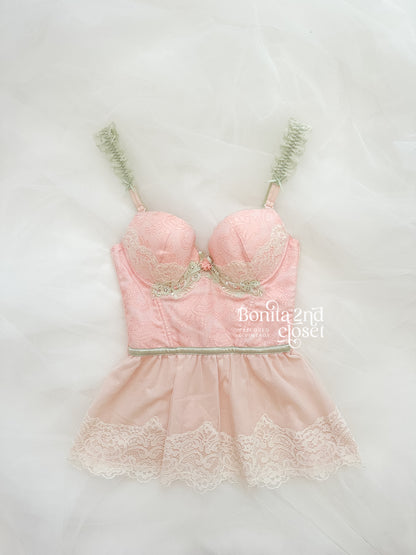 Sage Blossom Fae Corset