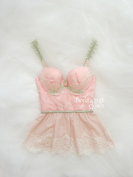 Sage Blossom Fae Corset
