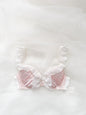Ribbon Ruffle Bra 34A