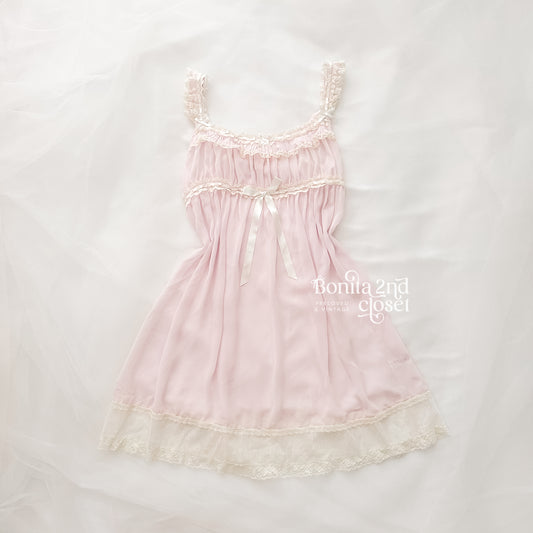 Sheer Lilac Cottage Babydoll