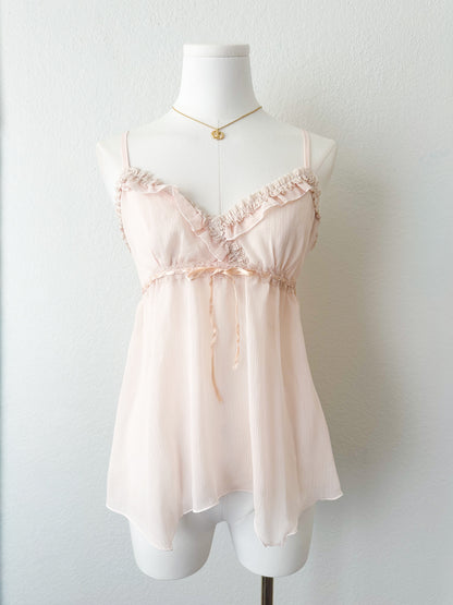 Coquette Milkmaid Lace Camisole