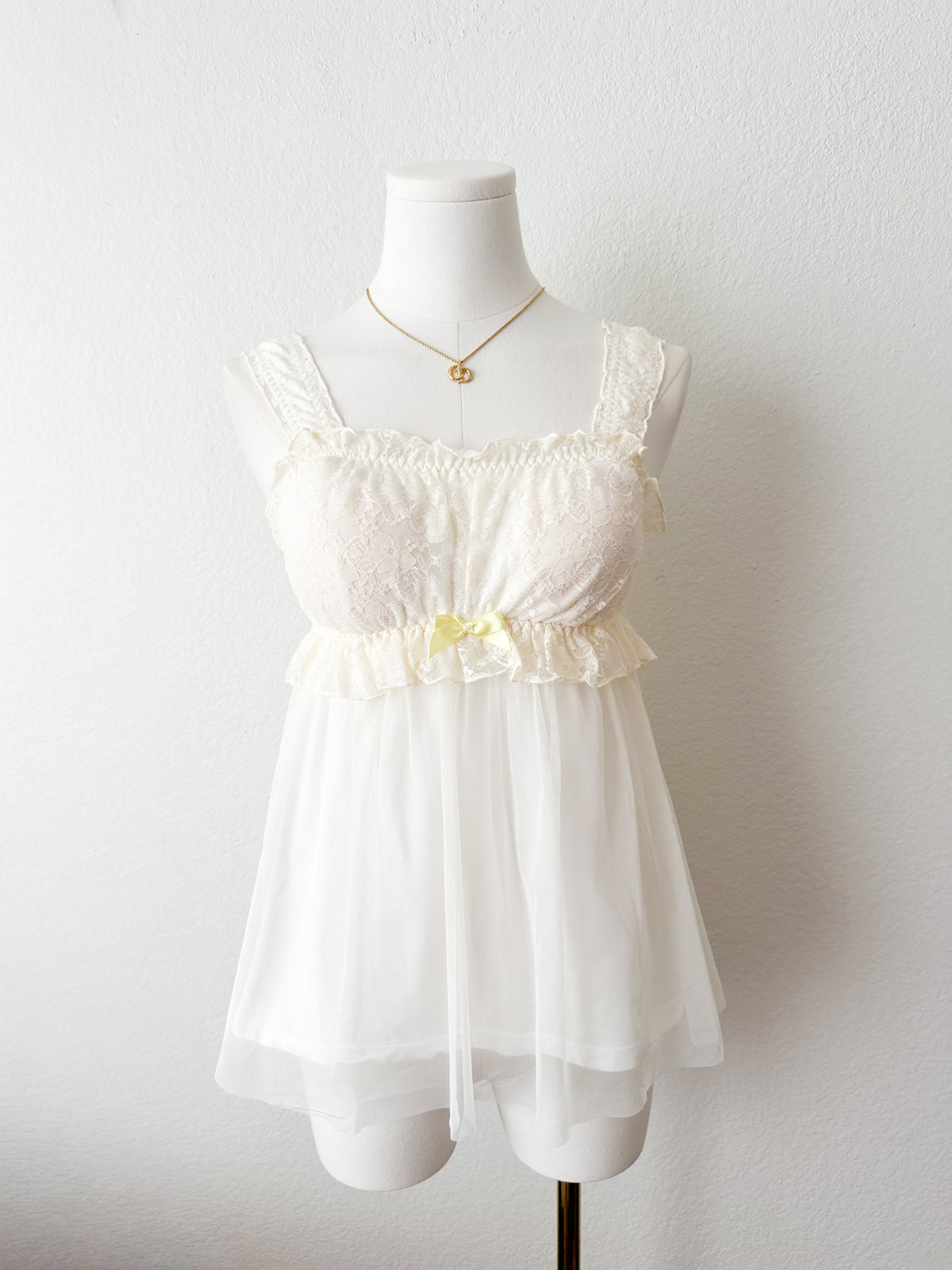 Vanilla Lace Babydoll Camisole