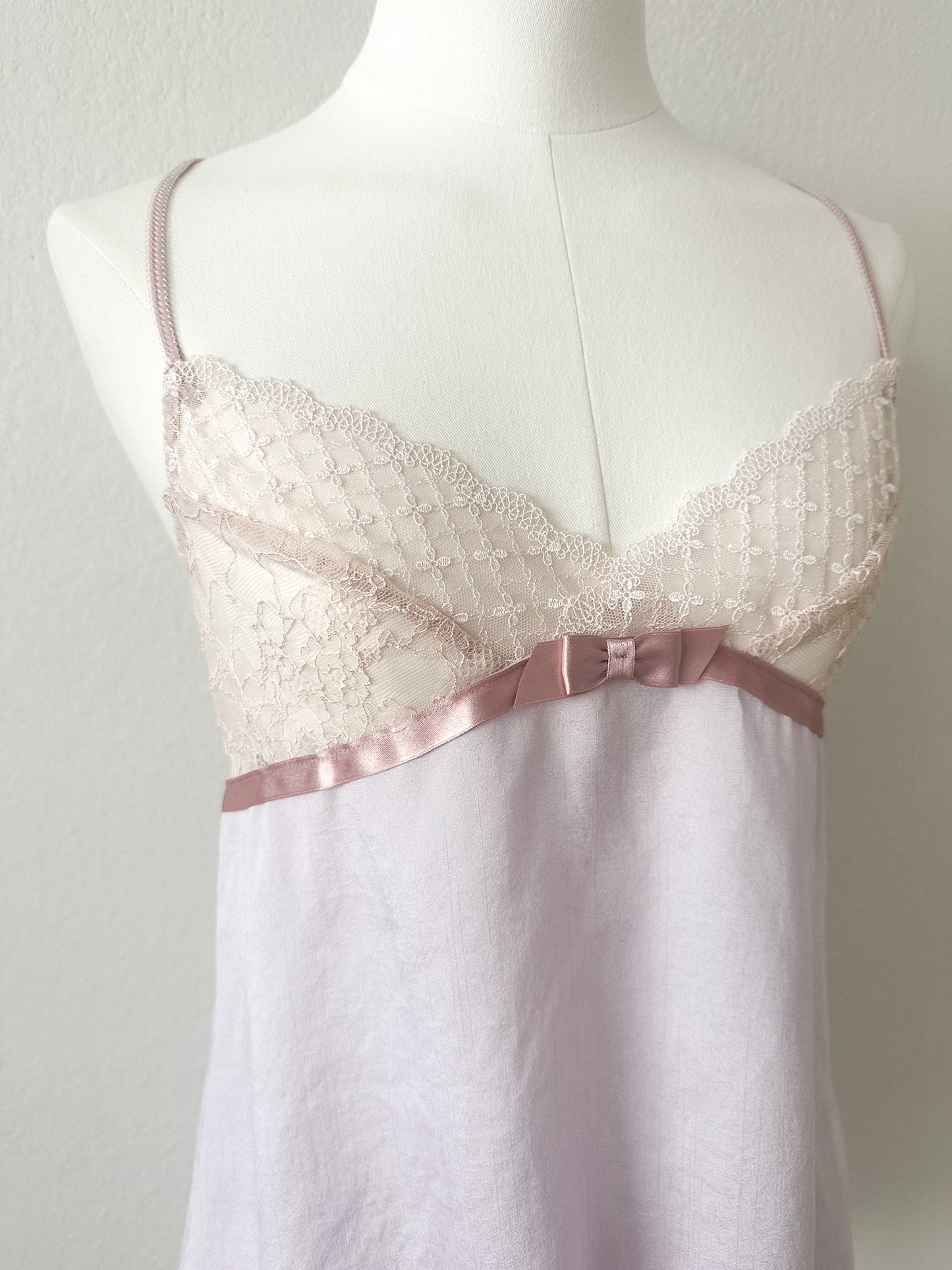 Mauve Mist Ribbon Camisole