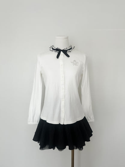 Mezzo Piano Ruffle Blouse