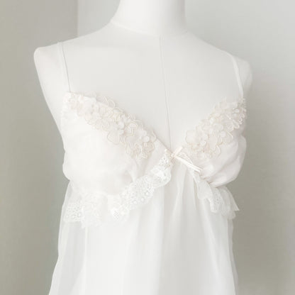 Sheer Butter Daisy Babydoll