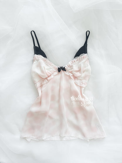 Soft Blush Ruffle Camisole