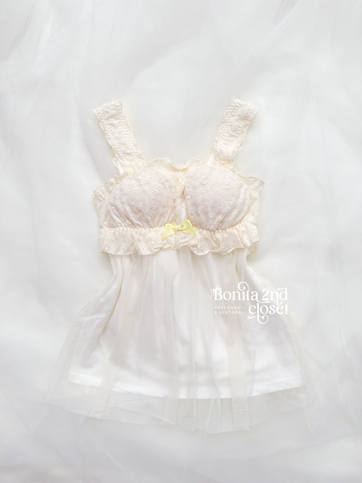 Vanilla Lace Babydoll Camisole