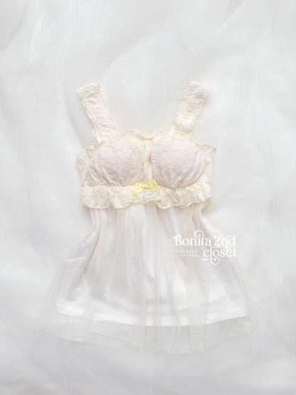 Vanilla Lace Babydoll Camisole