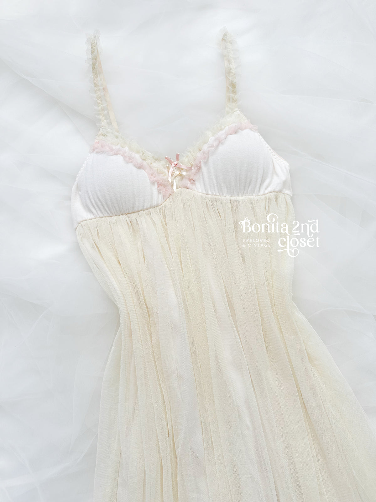 Butter Cream Babydoll Nightgown